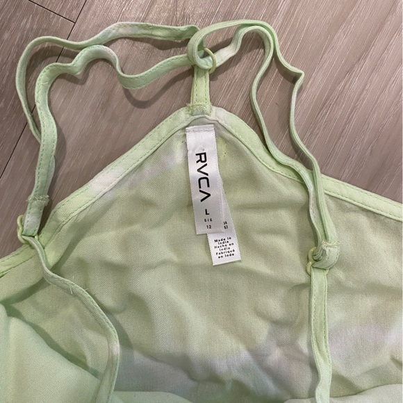 RVCA Island Hopper Tie-Dye Dress - Seagrass - Large - Picture 6 of 11
